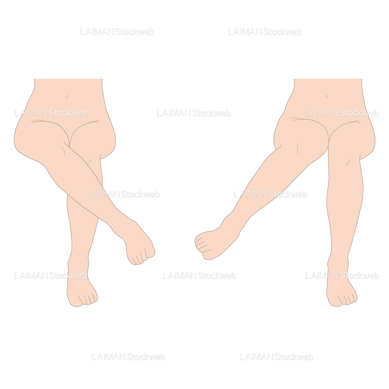 股関節の関節可動域(外旋・内旋)