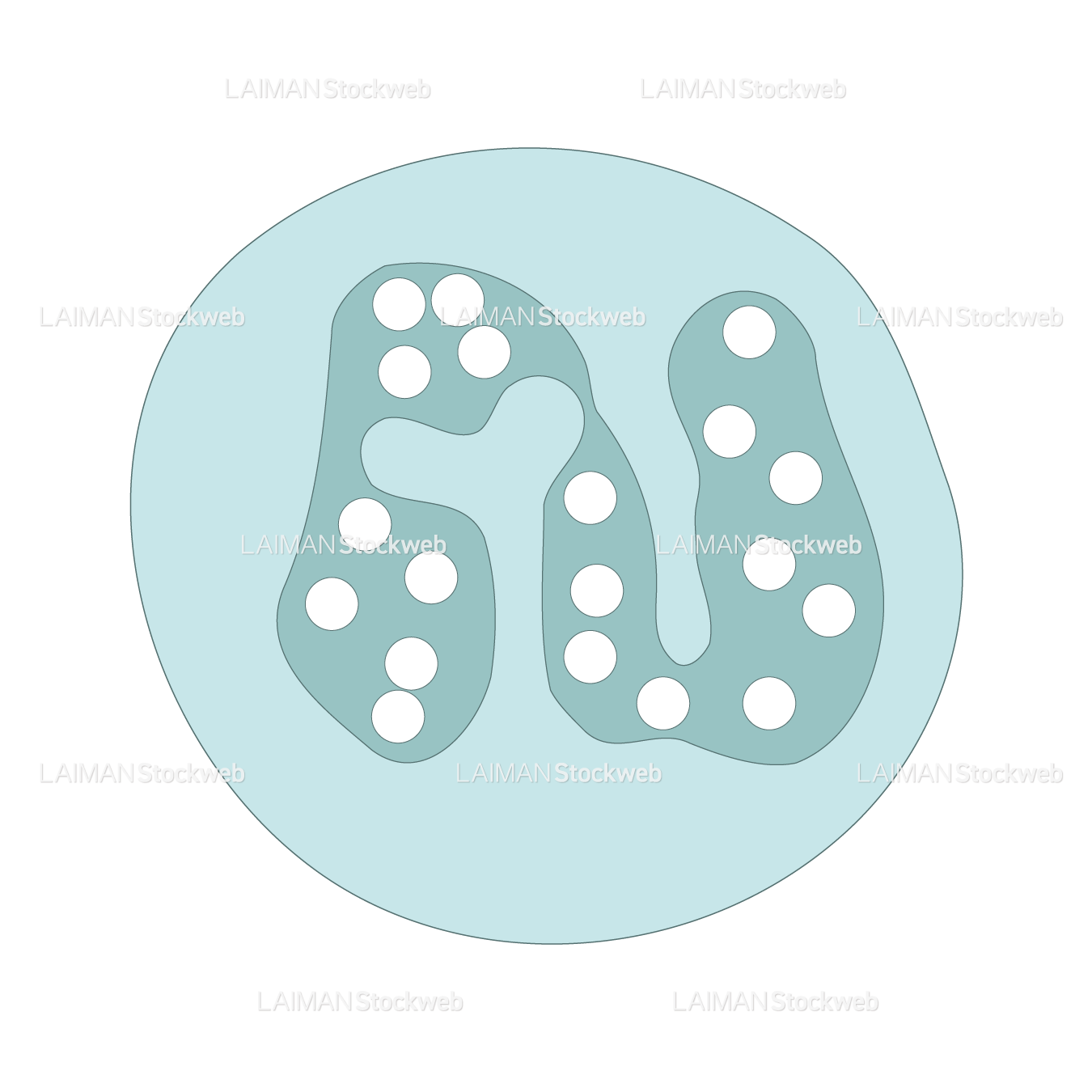 好中球(分節核球)