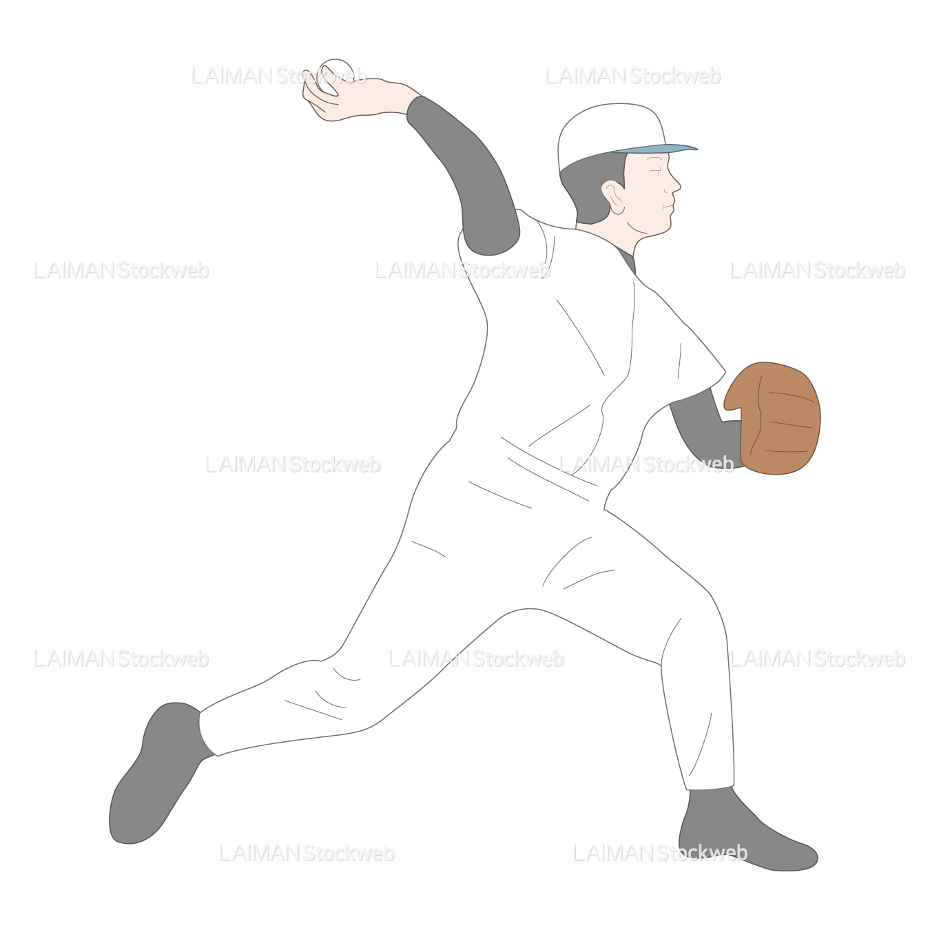 投球動作の各相 コッキング期2