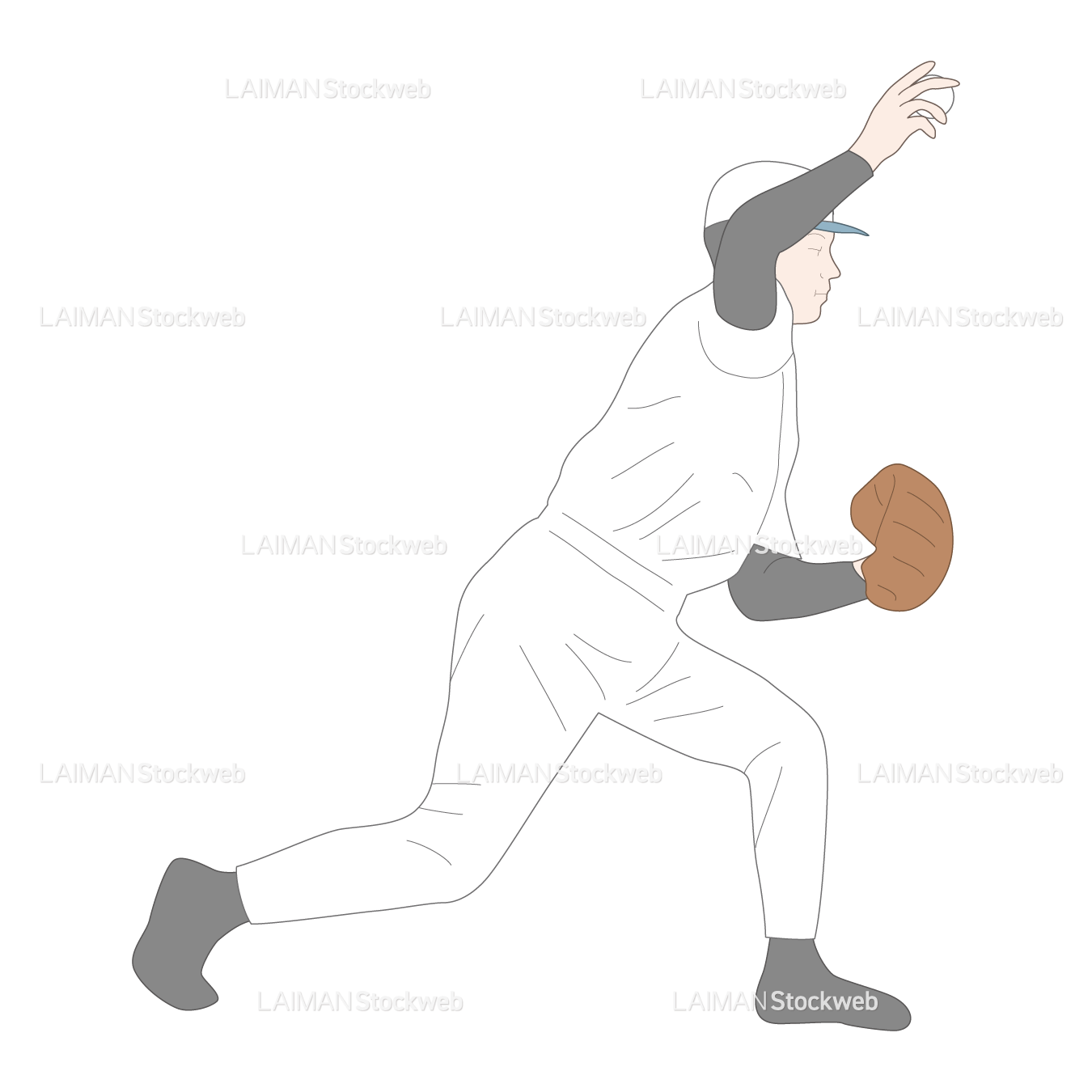 投球動作の各相 加速期